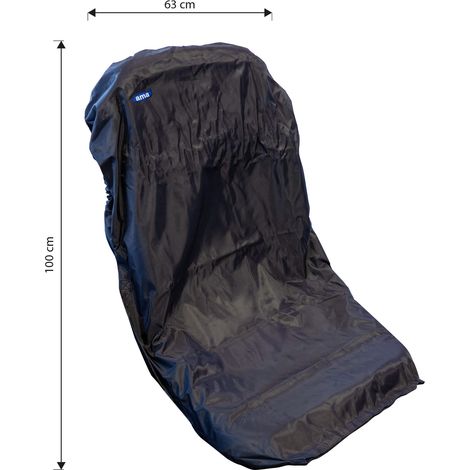 Coprisedile 63x100 nero