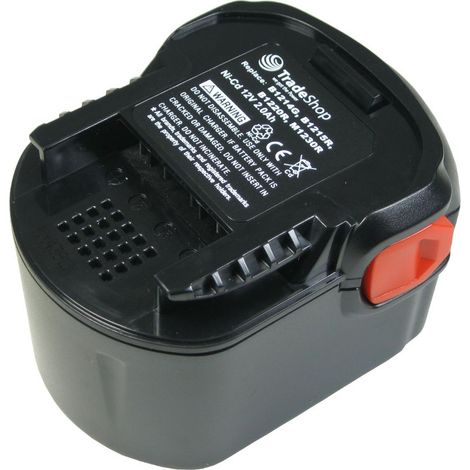 Trade-Shop Ni-MH Werkzeug Akku 12V / 2000mAh für AEG BBM 12 STX-R BLL 12C BS 12C BS 12C2 BSS 12C BWS 12C FL12 GPS-System (1/3)
