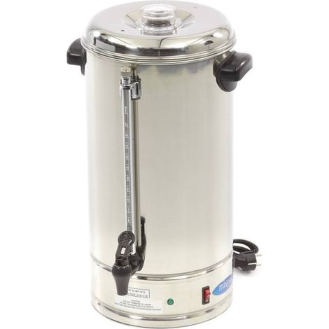 Percolateur à café - 15 L - 120 tasses - Filtre à café amovible - Maxima