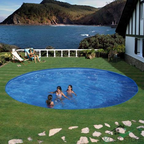 Piscina interrata rotonda GRE 420x150 cm (1/5)