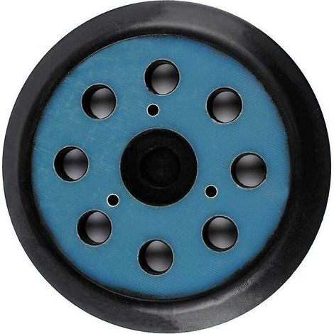 Disque Abrasif Autocollant - 127 mm - 8 Trous - 3 ou 4 Yeux - Bleu ou Noir - Pour Machine à Poncer Pneumatique (1/5)