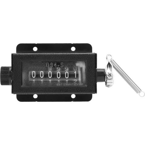 Compteurs mécaniques, compteur de poinçon 1:1 à 6 chiffres pour machines et équipements sportifs (1/5)