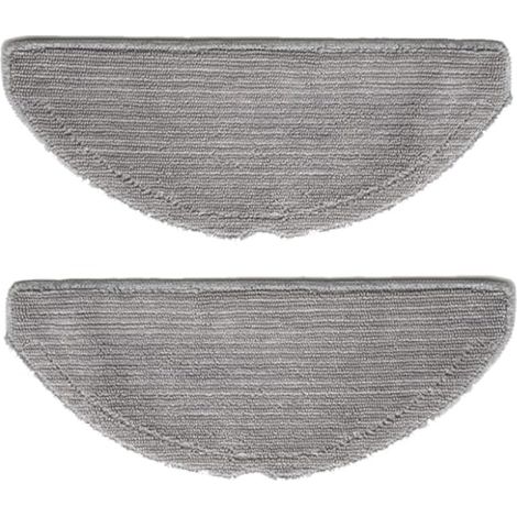 2 lingettes de serpillière pour Eufy L60, chiffon de nettoyage domestique, patins pour aspirateur robot Eufy L60 G50 Hybrid