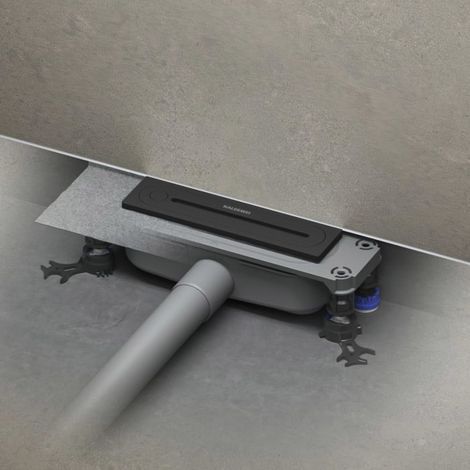 Kaldewei FLOWPOINT-Set Punktablauf 2410 mit FLOWDRAIN 4203 horizontal regular (1/5)