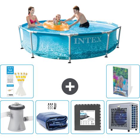 Intex Piscina con struttura Rotonda - 305x76 cm - 7-pezzi  S190 (1/5)