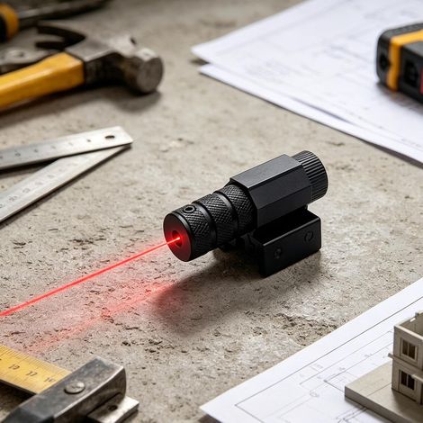 2,3 x 2,3 x 5,2 cm Télémètre de golf portable, haute précision, pour le camping, la randonnée, la construction et les levés topographiques. portable. (1/5)