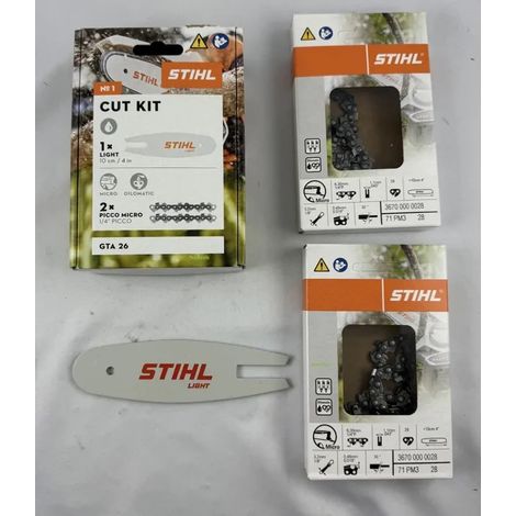 Motosierra Stihl gta26 cadena barra guía incluida