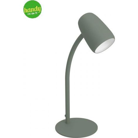 Lampada da tavolo Eglo Carlo E14 verde