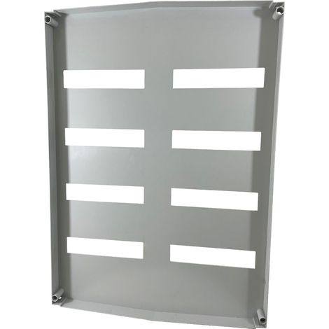Plastron modulaire Aria 86 avec ouvertures appareillage rail DIN - ABB (1/2)