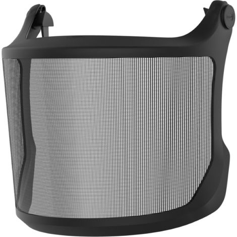 Visière grillagée forestière en acier tressé EVOGuard M2 pour casque de chantier Evo VISTAlens et EVOLite JSP SAFETY Noir Unique.