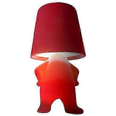 Lampe de table Shy Boy, lampe en forme de petit homme, lampe de bureau LED, veilleuse tactile, lampe de chevet à brancher pour la décoration de la chambre, cadeau idéal pour la Saint-Valentin (1/4)