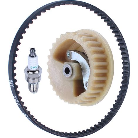 Adefol Poulie de came Roue dentée Courroie de distribution pour Honda GX35 GX35NT HHT35S UMC435A UMC425A Moteur 4-temps Trimmer (1/5)