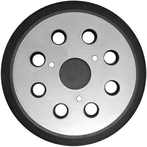 5-Zoll-Schleifteller mit 8 Löchern und Selbstklemmung, kompatibel mit den Schleifmaschinen DW421/K, DW423/K und DW426. (1/5)