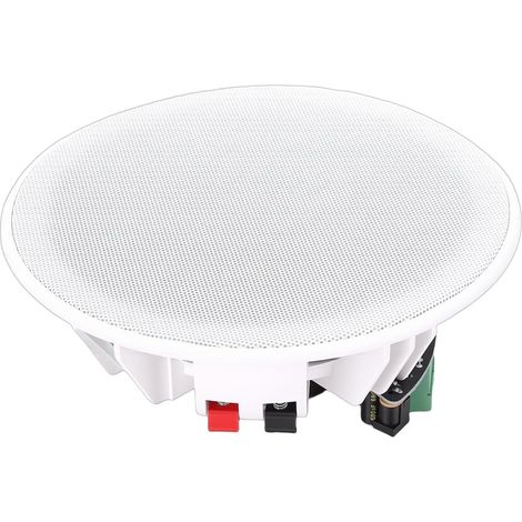 6 Inch Bluetooth Ceiling Speakers, Class D Recessed Speaker System with Dual Channel 60W for Kitchen, Bedroom, Covered Terrace (EU Plug) (1/5)