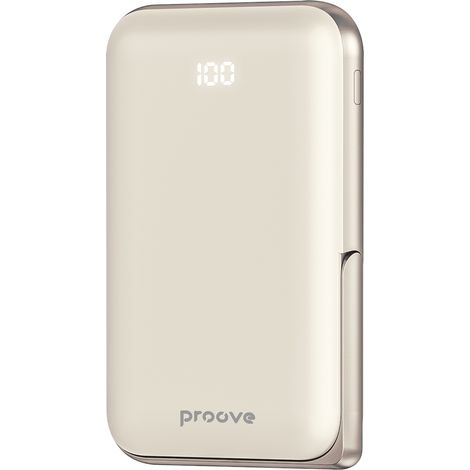 Power bank Proove Knight da 20W e 10000mAh, colore bianco. (1/5)
