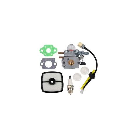 Carburateur de carburateur avec Joint d'étanchéité Filtre à air Ampoule d'amorçage Bougie d'allumage pour Zama C1U-K52