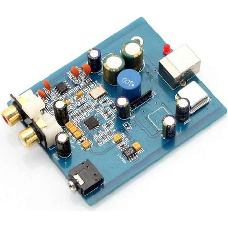 HIFI ES9018K2M SA9023 USB DAC Decoder Board External Sound Card Audio Amplifier Module (1/4)