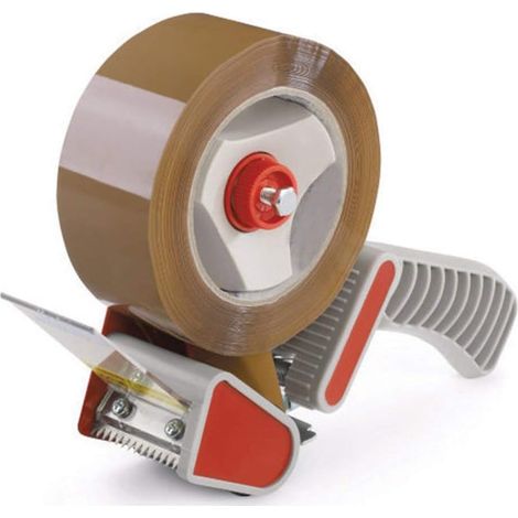 CCYKXA Automatischer Klebebandabroller mit Griff für Verpackungsklebeband oder Scotch-Klebeband – Kunststoff – 50 mm