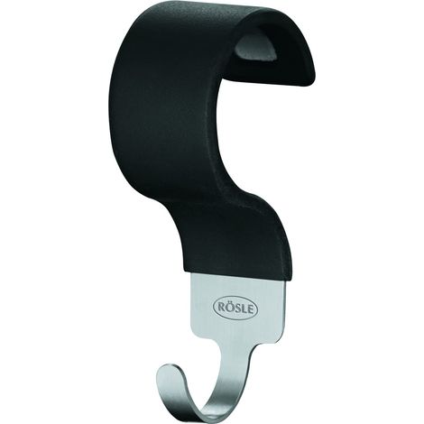 RÖSLE Set di ganci, per il grill sferico RÖSLE No.1 F50/F60/F50 AIR/F60 AIR/G60, acciaio inox 18/10, silicone, 5 pezzi (1/4)