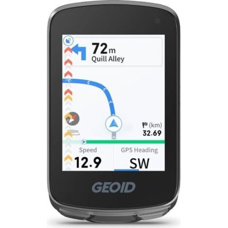 CC700 GPS Compteur Velo sans Fil avec Grand Écran Couleur 2.8 Pouces – Compteur Vélo GPS avec Navigation par Itinéraire. Ant+ & Bluetooth. IPX7 Étanche. Autonomie 15-25H (1/5)