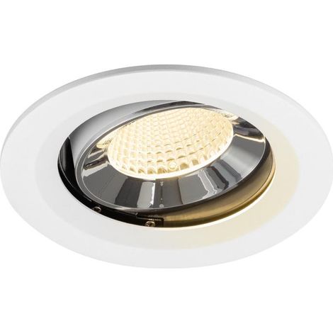 Spot encastré Numinos Move M blanc/chrome 3000K - 40 deg - 1009681 (1/3)