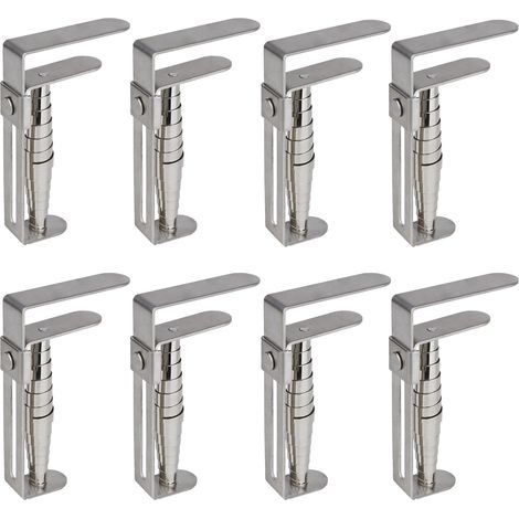 Thick Tablecloth Clip, 8 Pieces Outdoor Table Cloth Clip, Stainless Steel Table Cloth Clip, Table Cloth Clip for Garden Table/Parties/Picnic/Eating