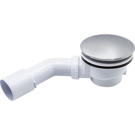 Aloni Duschsiphon Duschwannenablauf Ablaufgarnitur Ø90mm mit 40/50 Adapter (1/2)