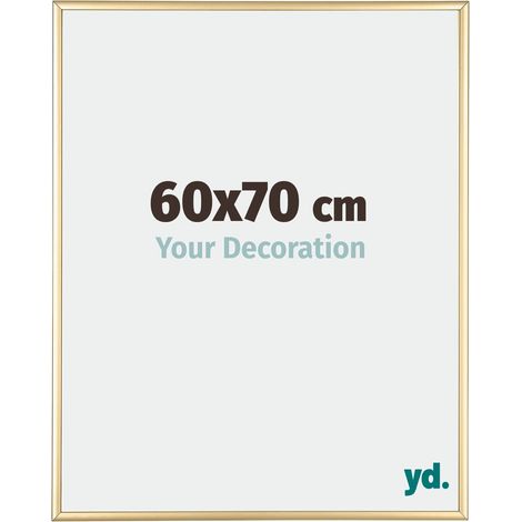 yd. - Cadre photo 60x70 - Or - Aluminium - Kent (1/5)