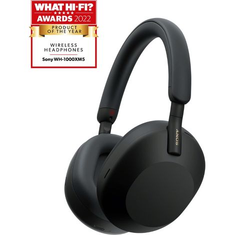 Cuffie Bluetooth Sony WH-1000XM5 con cancellazione del rumore, colore nero. (1/5)