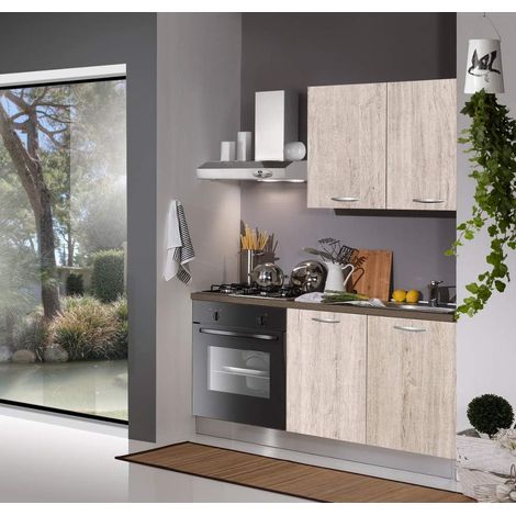 My Brand Germanvox Cucina Moderna Completa, Angolo Cottura 150 cm Elettrodomestici Inclusi (1/2)