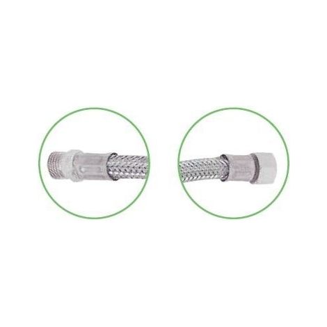 Flexible sanitaire Mâle 1/2" Femelle 1/2" - 15cm