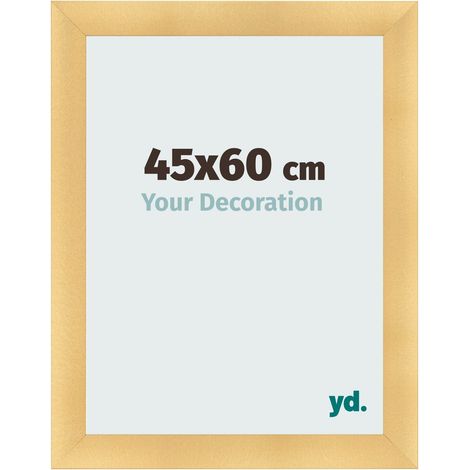 yd. - Cadre photo 45x60 - Or Mat - MDF - Pisa (1/5)