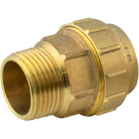Maillon fileté mâle en laiton - 20 mm - 1/2", GENIL