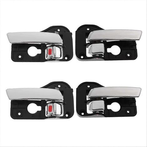 Poignée de porte intérieure pour Carens, lot de 1, pièce 82620-1D000, remplacement d’habitacle, finition noire, accessoire auto robuste. (1/5)