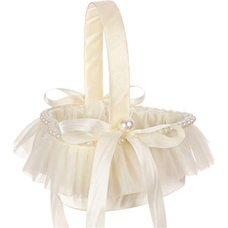 Paniers de mariage pour demoiselles d'honneur, paniers de bonbons pour cérémonie d'anniversaire, paniers de bonbons pour petites filles d'honneur (1/4)