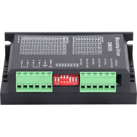 Driver MicroStep DM556 - Controller a doppia uscita PWM a corrente costante per motori passo-passo 57 86 NEMA23 NEMA34 (1/5)