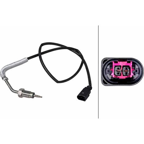 Capteur, température des gaz Hella 6PT 358 226-401 AUDI 03L906088 03L906088AP
