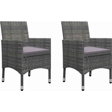 Maison Exclusive - Set Mobili da Pranzo per Giardino 5 pz Grigio (1/5)