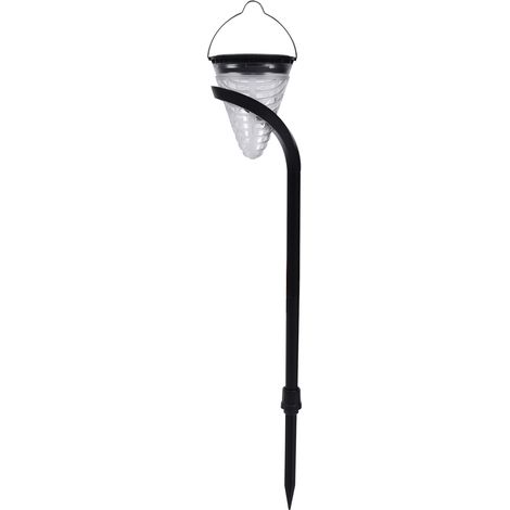 Solarbetriebene LED-Gartenleuchte, RGB-Farbverlauf, Bodeneinbauleuchte, 9 Modi, Außendekoration (1/5)