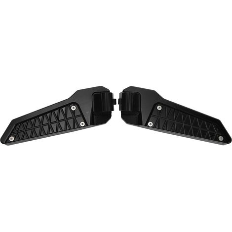 1 paire de repose-pieds moto élégants et robustes, résistants aux chocs, pour ADV150 et ADV160, noirs. (1/5)