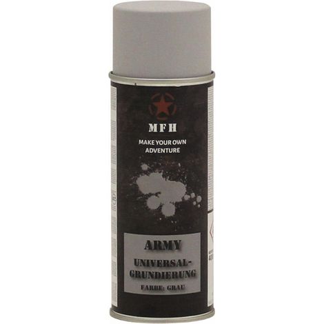 MFH - Military & Adventure 40364 Farbspray Universalgrundierung 400 ml Hellgrau 1 St.