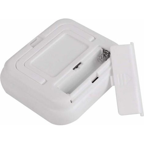 Mini-minuterie de cuisine électronique numérique LCD blanche, grand format, compte à rebours, alarme forte, four domestique (1/5)
