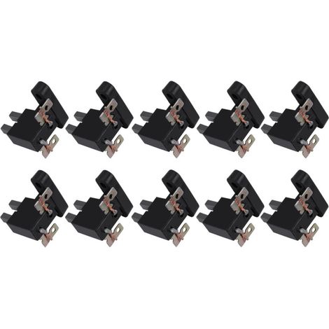 Balais de Charbon, Brosse à Charbon Universelle 10 PCS pour générateur GX390 4KW 5KW 7KW (1/5)