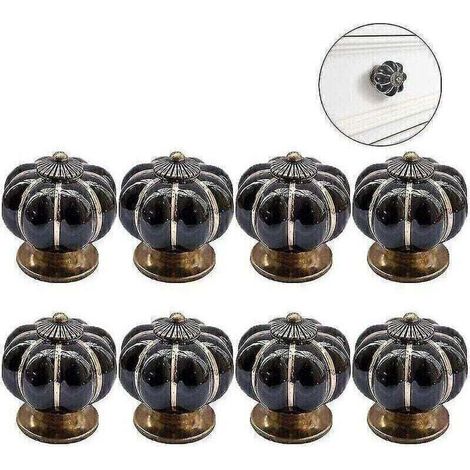 8 Pcs Boutons de tiroir Commode Boutons de meubles Céramique 38mm Boutons de porte (1/5)