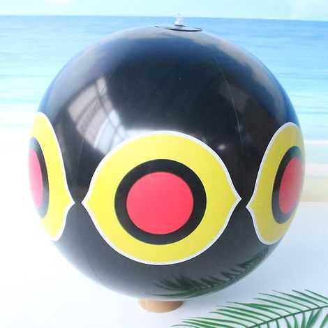 Lot de 3 ballons anti-oiseaux en forme d'œil noir pour éloigner les oiseaux (1/5)