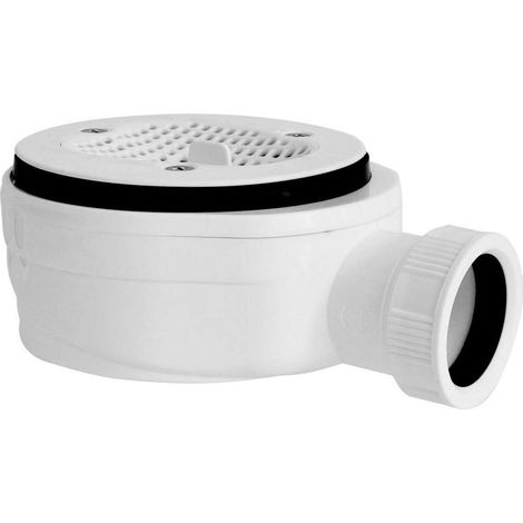 Gelco Accessori - Sifone extra basso per piatti doccia, diametro 90 mm, bianco GE90EXN MINUS