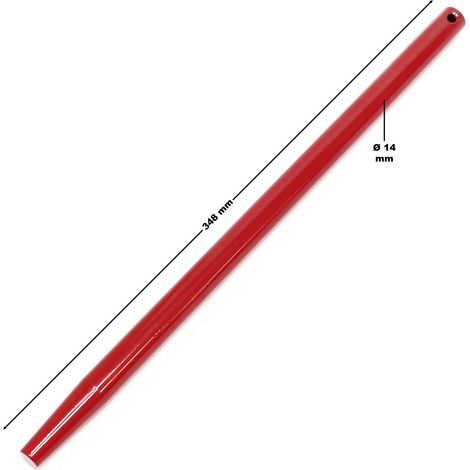 Wiltec Ersatzteil für Obstpresse 18 L / 30 L – Handgriff – aus Gusseisen – für Saftpresse, Maischepresse, Weinpresse Zubehör