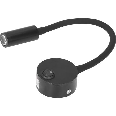 Tube LED 3 W, spot 4000 K, applique murale LED avec col de cygne pour chambres d'hôtel, 85–265 V (1/5)