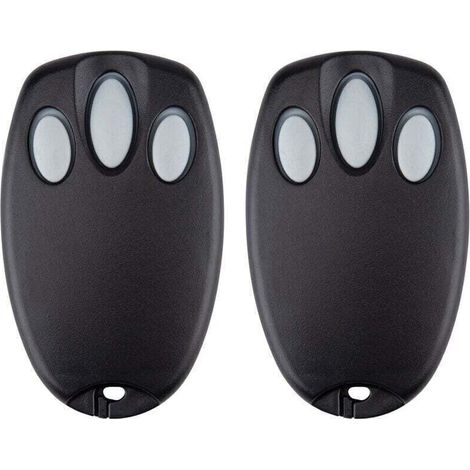 Lot de 2 émetteurs de porte de garage portatifs de remplacement pour Chamberlain Liftmaster Motorlift 94335E 84335E ML700 ML500 ML850 Merlin+ C945 C840 Security+ 433.92 MHz (1/5)