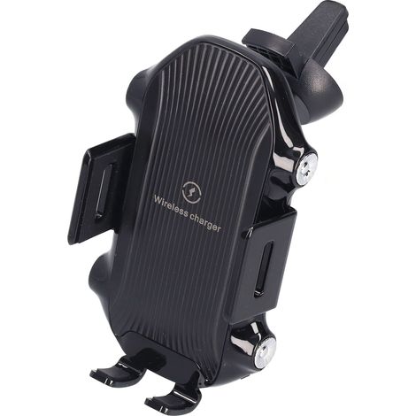 Chargeur Voiture Sans Fil Induction Automatique Support Téléphone Intelligent Navigation Fixation Universelle Ventouse (1/5)